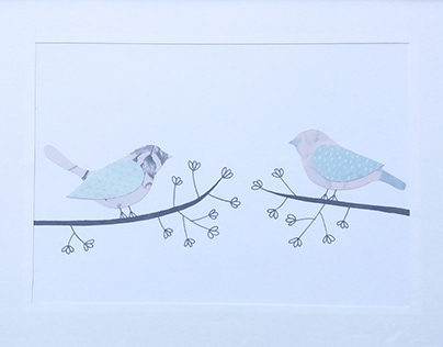 Paper Art Birds