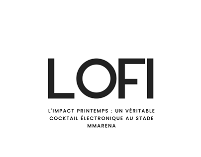 LOFI - Impact Printemps, article promo