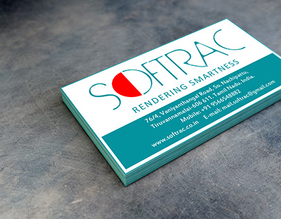 Softrac Rendering Smartness Business card