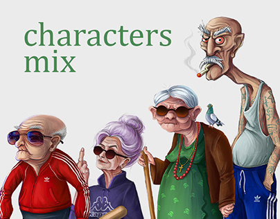 characters mix