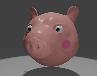 3D peppa pig
