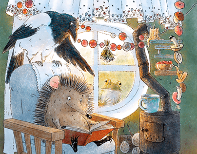 "Hedgehog's stories" children's book