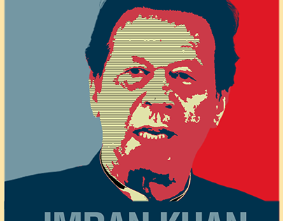 PM Imran Khan Poster of HOPE