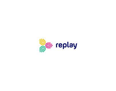 Replay - Line Play Logo Design