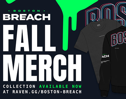 Boston Breach Fall Merch