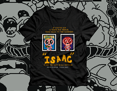 Diseño pixel art Binding of Isaac