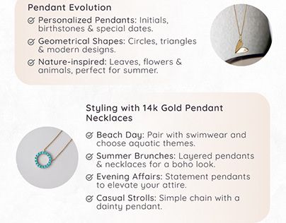 How to Incorporate Necklaces into Your Summer Wardrobe