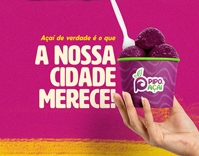 Identidade Visual - PIPO AÇAÍ