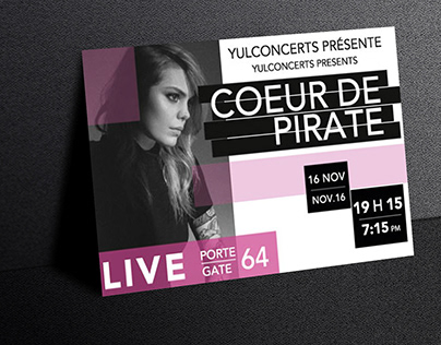 Coeur de Pirate Live Event
