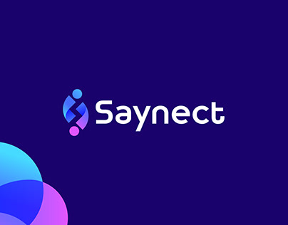 Modern S letter logo for Saynect। Branding design