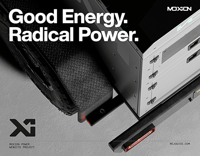Moxion Power Website Concept
