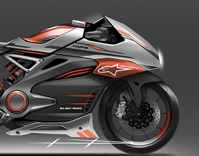 Super Sport Electric motorcycle