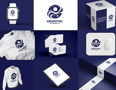 AquaSync Logo Design