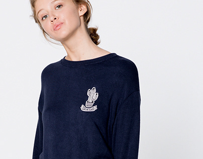 Pull&Bear - Sweatshirt embroidery AW16