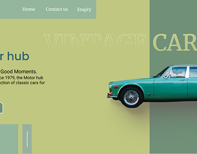 vintange car seller website