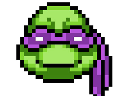 Pixel art for Donatello