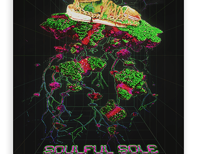 soulful sole bio sneaker poster