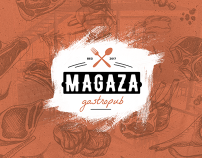 Visual Identity Design for Magaza Restaurant