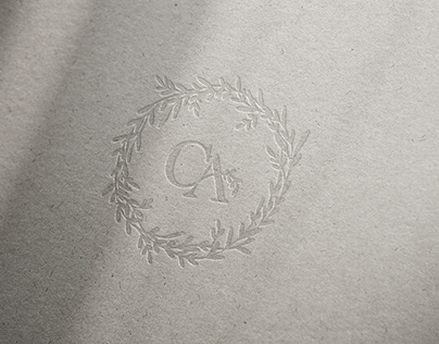 C + A | Wedding Logo