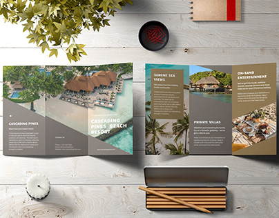 Tri Fold Brochure - Cascading Pines Resort