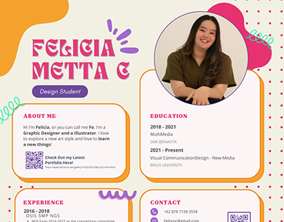 Resume - Felicia Metta Chandra