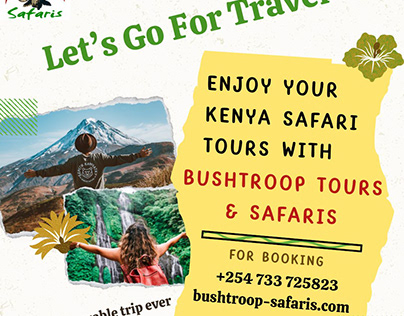 Enjoy Your Kenya Safari with Bushtroop Tours & Safaris