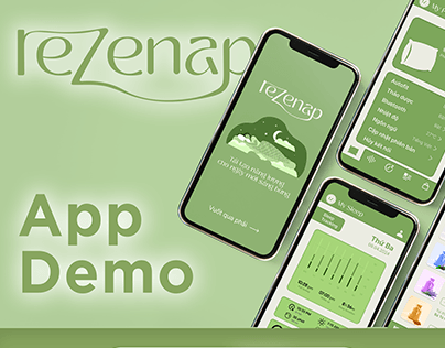 [Mobile App] REZENAP Mobile App Demo - UX/UI