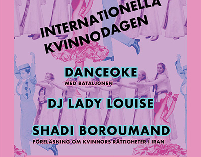 Poster - International Women's Day - Ladyfest & Amnesty