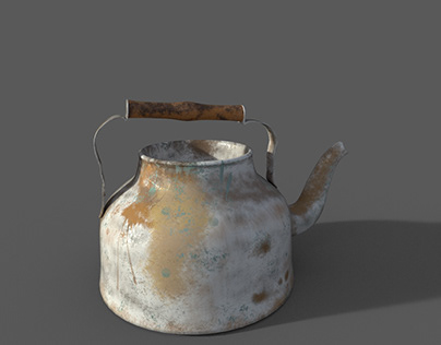 Teapot 3d texture