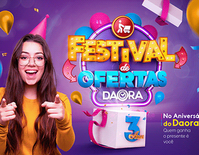Campanha - Festival de Ofertas - Daora Supermercado