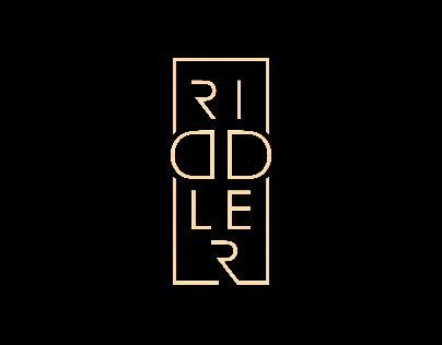 Riddler cafe/bar logo