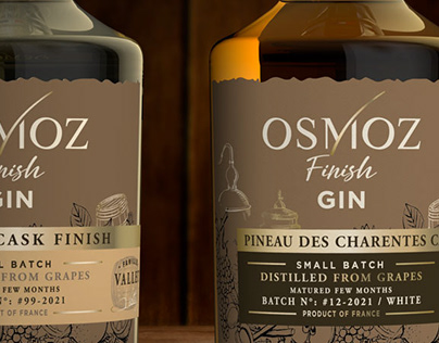Osmoz Finish Gin (Cognac & Pineau des Charentes)