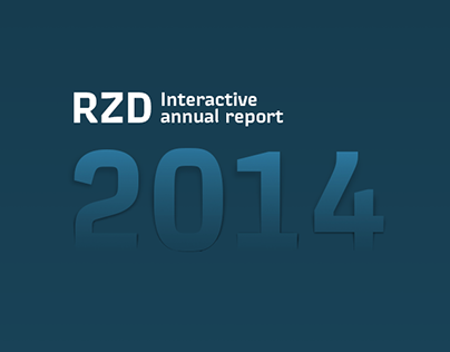 Interactive Annual Report for Russian Railways
