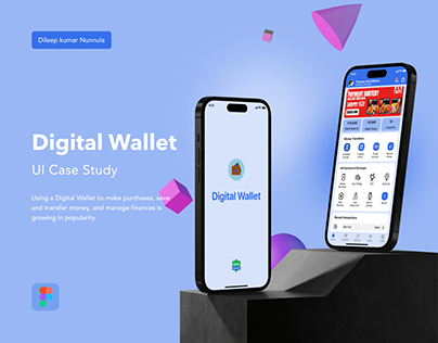 Project thumbnail - Digital Wallet App UI Case Study