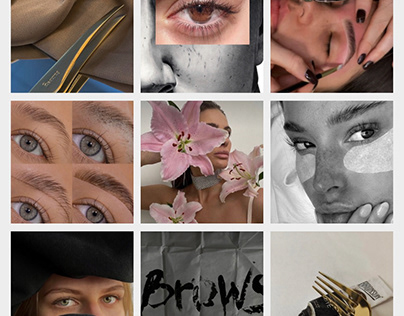 SMM/ visual for eyebrow master / content for Instagram
