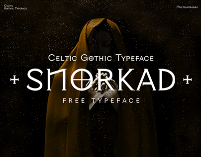 Project thumbnail - Snorkad Typeface - Free