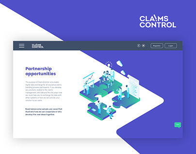 Claims Control Website