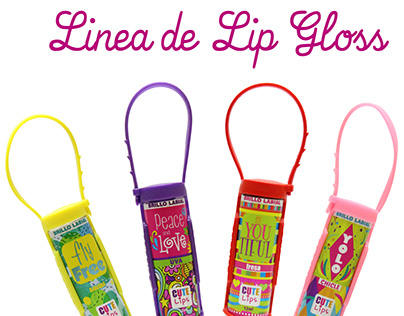 Diseño de Empaque - Linea Lip Gloss