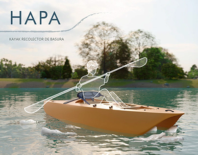 Hapa, kayak recolector de residuos| Diseño Industrial 2