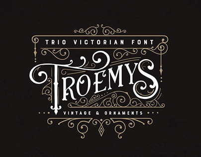 Troemys Font Trio and extras
