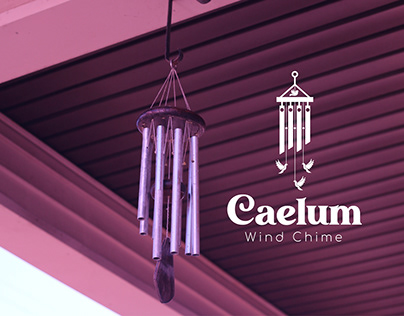 wind chime logo design