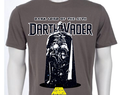 Darth Vader t-shirt design