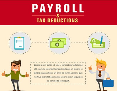 Payroll & Tax Deductions Infographic
