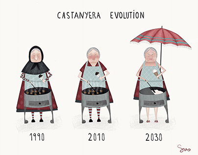 Castanyera evolution