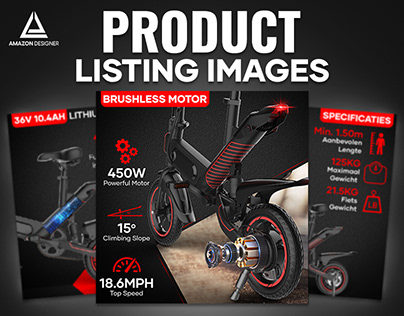 Listing Infographics Images || Electric Bike