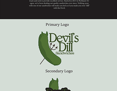 Devil's Dill Sandwiches Branding Campaign