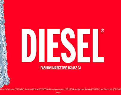 Fashion Marketing project - #DIESEL