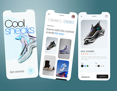 Cool Sneakers Store App