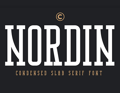 Nordin Slab Font | Free Download