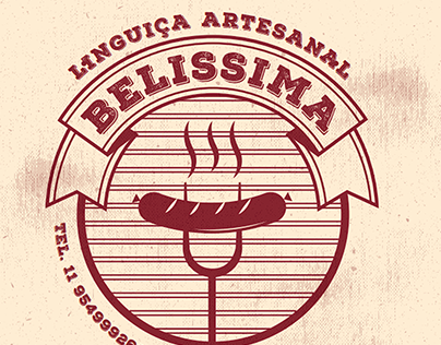 Logo Linguiças Artesanais Belissima